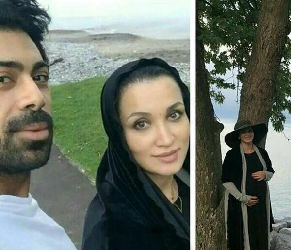 عکس بارداری روناک یونسی