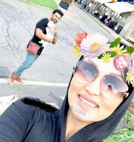 عکس بارداری روناک یونسی