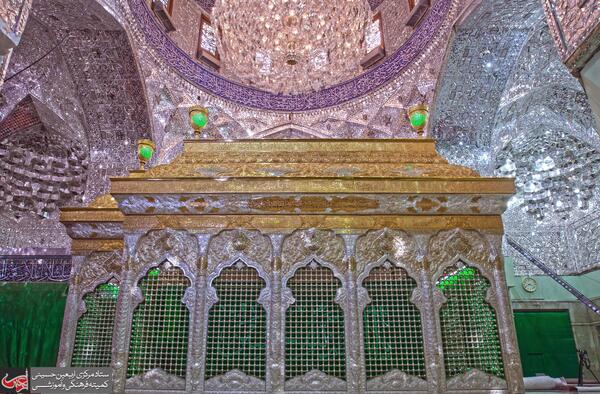 عکس سه بعدی ضریح امام حسین