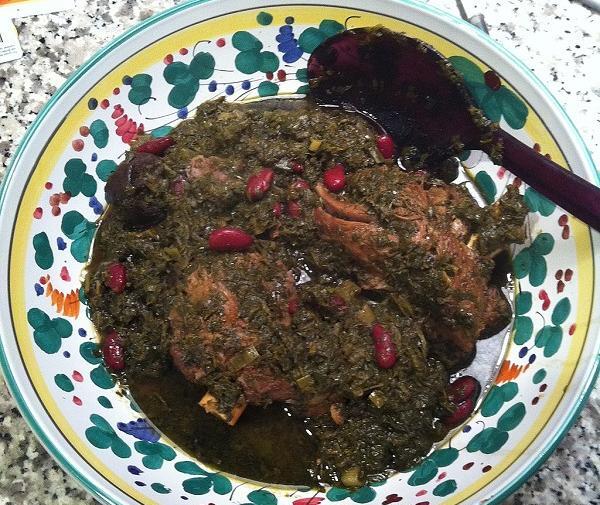 عکس قورمه سبزی نذری