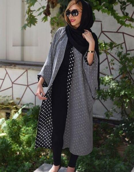 عکس مدل مانتو جلو باز مجلسی
