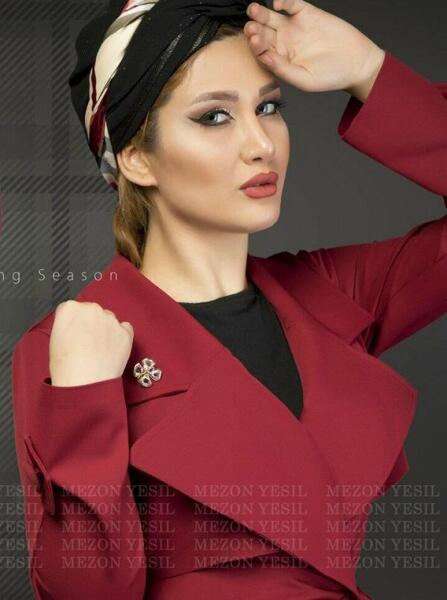 عکس مدل مانتو جدید یقه انگلیسی