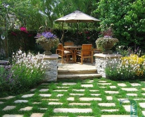 عکس ایده برای زیبایی باغ