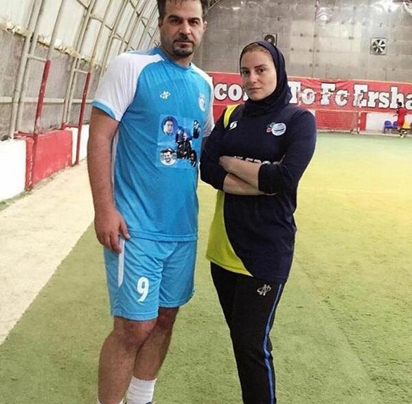 عکس دانیال رمضانی وهمسرش