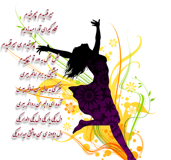 عکس نوشته اهنگ حمید هیراد
