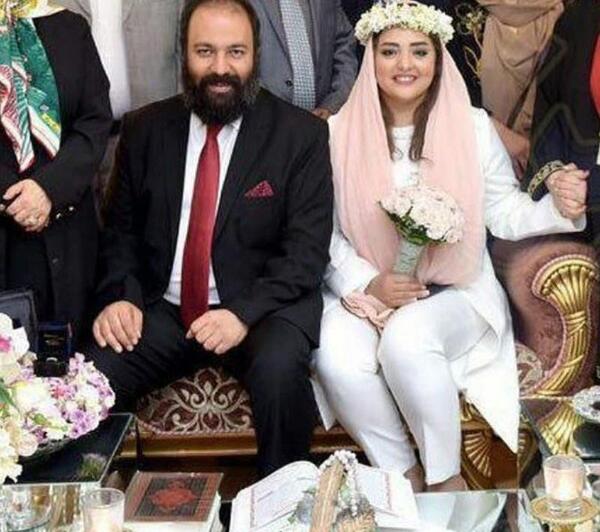 عکس نوشته نرگس و علی