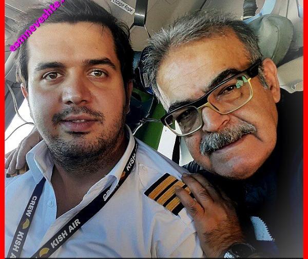 عکس حمید لولایی و همسرش