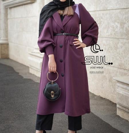 عکس مانتو جدید زمستانه