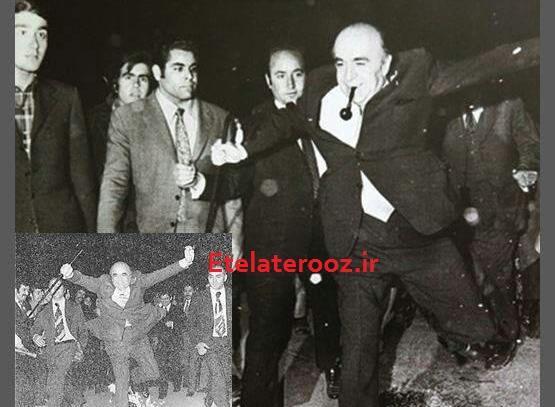 عکس شاه در چهارشنبه سوری