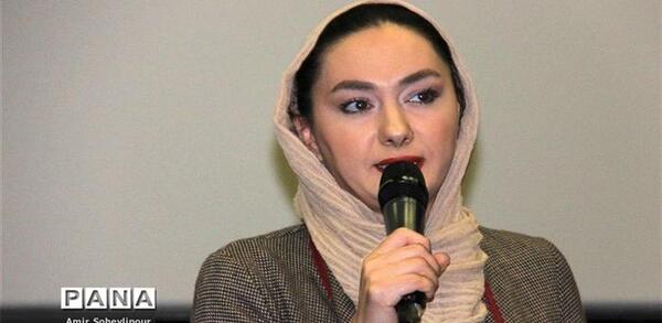 عکس یادگاری هانیه توسلی