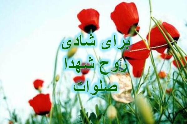 عکس شادی روح شهدا