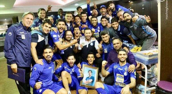 عکس شادی استقلالی ها