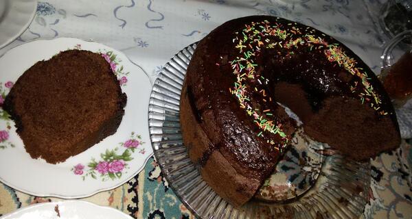 عکس چای و شیرینی عصرانه