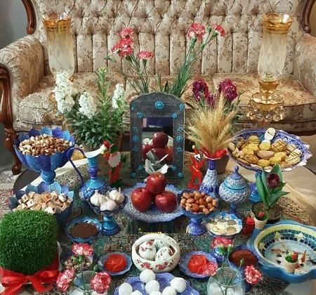 عکس سفره هفت سین محلی