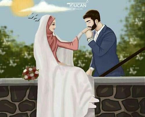عکس پروفایل عاشقانه دونفره چادری