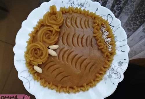 عکس حلوا ساده خانگی