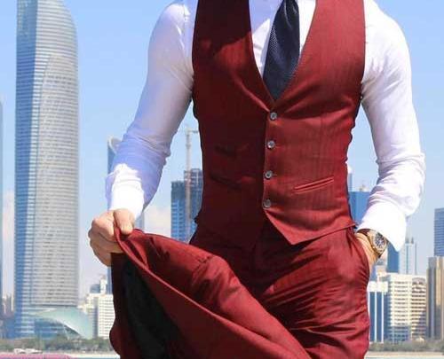 عکس لباس مجلسی مردانه همراه جلیقه