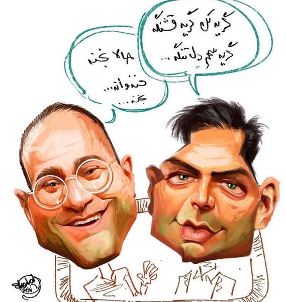 عکس گریه احسان علیخانی