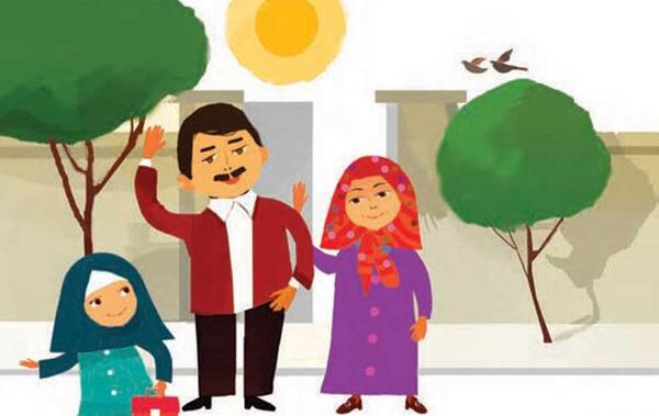 عکس بابا کودکانه