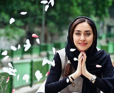 عکس بهاره کیان افشار با لباس عروس