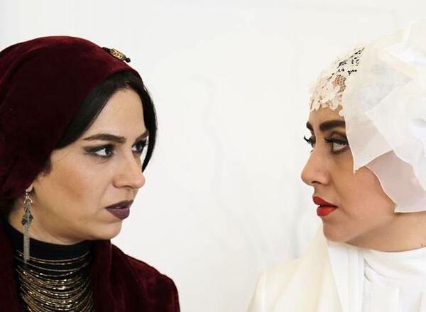 عکس بهاره کیان افشار با لباس عروس