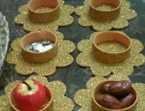 عکس ایده ساخت ظرف هفت سین