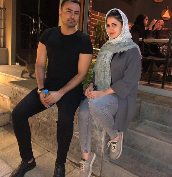 عکس نوشته مائده و محمد