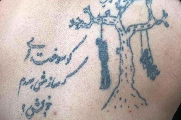 عکس لاتی خالکوبی