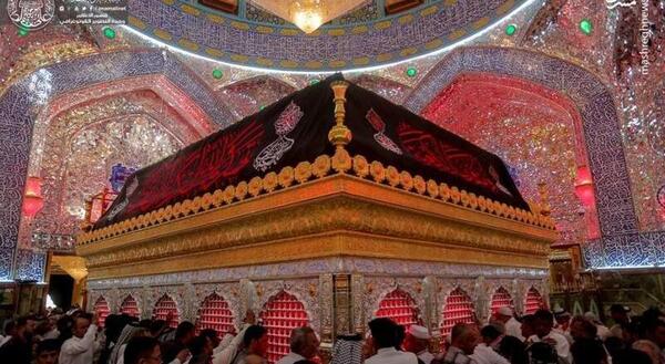 عکس ضریح حضرت علی