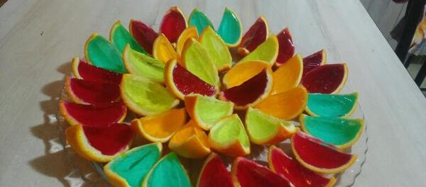 عکس ژله های رنگی