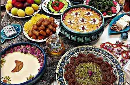عکس غذای ماه رمضان