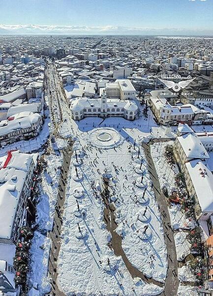 عکس هوایی رشت