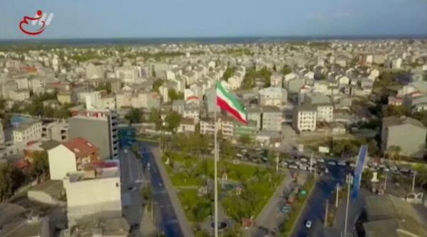 عکس هوایی رشت