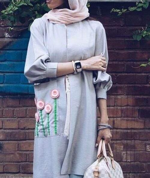 عکس مدل مانتو فانتزی دخترانه جدید