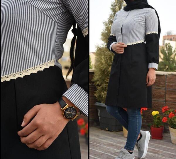 عکس مدل مانتو دخترانه ده سال جدید