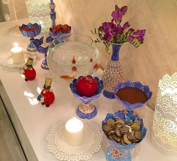عکس سفره هفت سین اینستاگرام