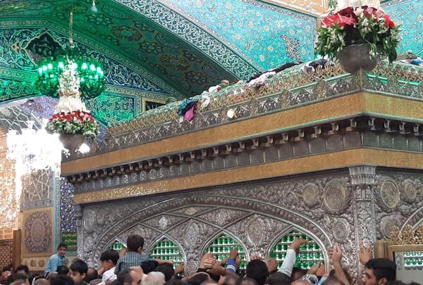 عکس حرم امام رضا و حضرت معصومه