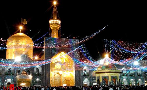 عکس حرم امام رضا و حضرت معصومه