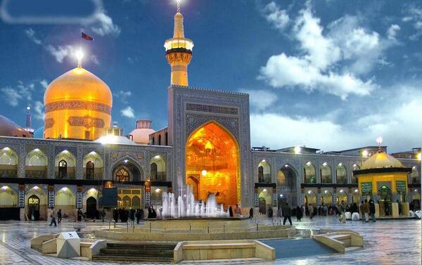 عکس حرم امام رضا و حضرت معصومه