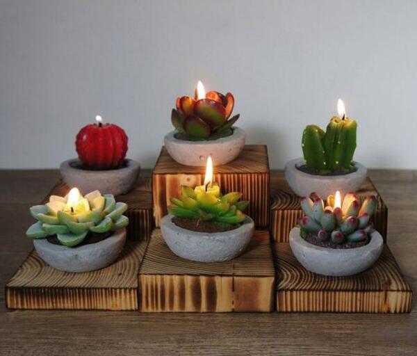 عکس ایده های جدید برای شمع سازی
