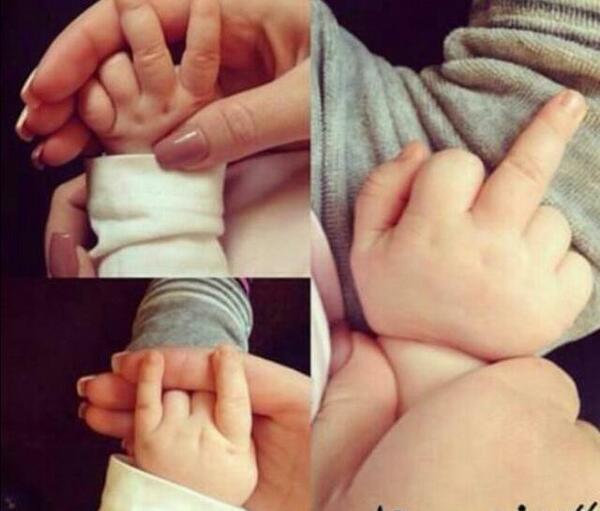 عکس نوشته پسرم و باباش عشق منن