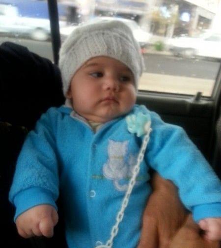 عکس نوشته پسرم و باباش عشق منن