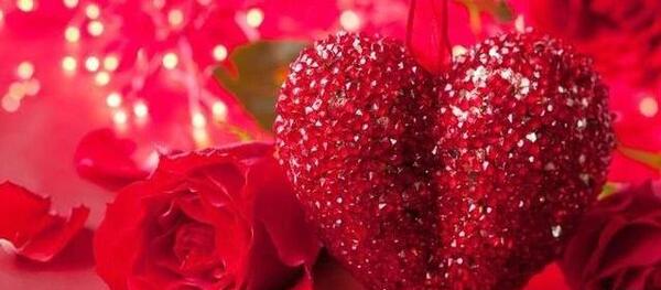 عکس های عاشقانه گل و قلب