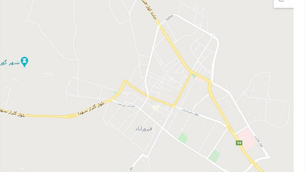عکس هوایی فیروزآباد فارس