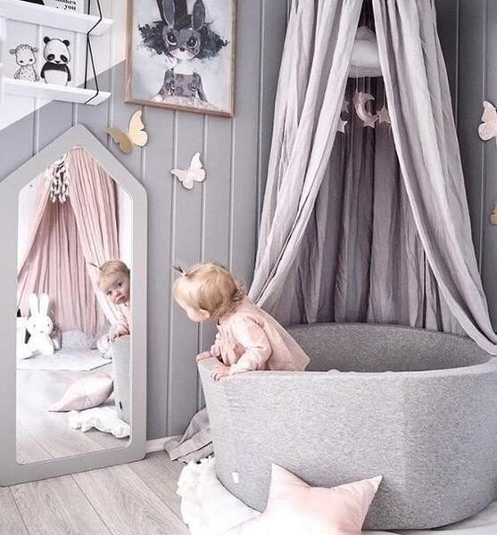 عکس اتاق نوزاد دختر جدید