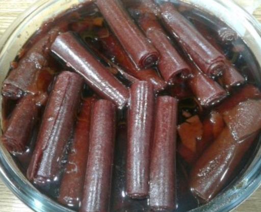 عکس لواشک لوله ای