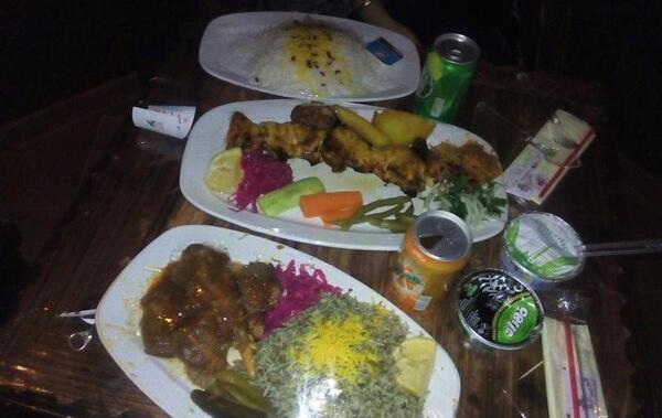 عکس غذا شب