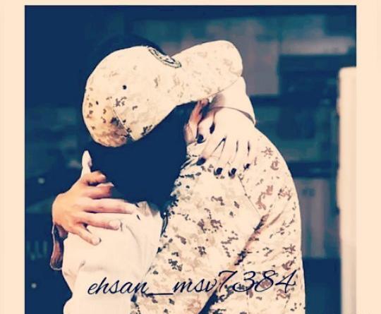 عکس دونفره عاشقانه سربازی