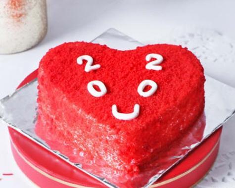عکس کیک قلب زیبا
