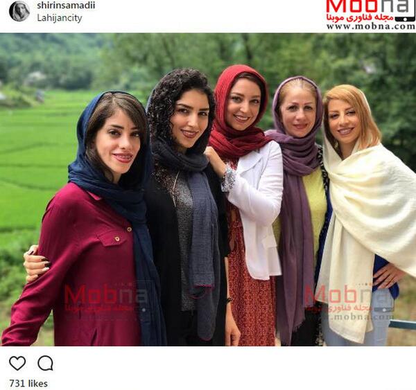 عکس شیرین صمدی